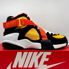 Nike Air Raid Raygun Black Orange White Athletic Shoes Size 13 Men's DD9222-001