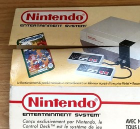 LES SCHTROUMPFS - FOURREAU 100% ORIGINAL NINTENDO NES PAL B VERSION FRAN&Ccedil;AISE