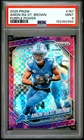 2025 Panini Prizm Football Purple Power Amon-Ra St. Brown #187 PSA 9
