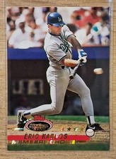 1993 TOPPS STADIUM CLUB ERIC KARROS MEMBERS CHOICE #292 LOS ANGELES DODGERS