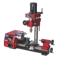 Sealey Mini Lathe & Drilling Machine Bench Mounted Mini Drilling/Milling Machine