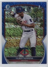 2023 Bowman Chrome Prospects Blue Shimmer Refractor 144/150 Henry Ramos 0vf5