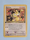 2000 Meowth 62/82 - 1st Edition - Team Rocket - MP Pokémon TCG - WotC