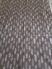 Fabric Two Toned Feathers 38 L X 44 W Multicolor