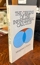 The Origins of the Infinitesimal Calculus by ...