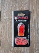 Fox 40 | Classic CMG Whistle | Orange | 100% AUTHENTIC | FREE LANYARD