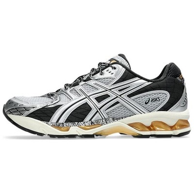 Asics GEL Nimbus 10.1 Low Top Running Shoes Unisex Silver Black Brown MT