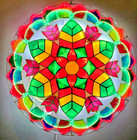 Christmas Capiz Parol LED Lotus 20,25