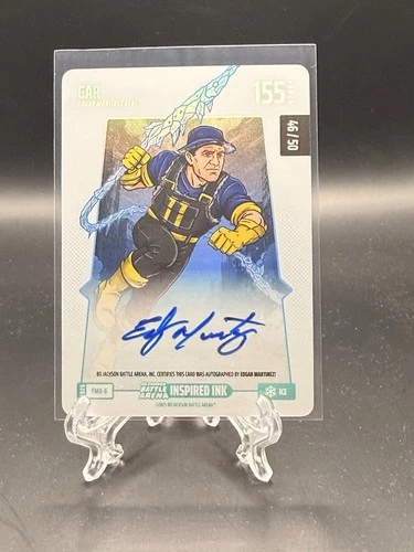 2026 Bo Jackson Battle Arena Gar Edgar Martinez Debut Ice Auto /50