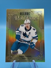 2023-24 UPPER DECK ALLURE DOUBLOONS LOGAN COUTURE DB-87 RARE CASE HIT SSP🦈 💎