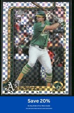 Nick Kurtz Rookie 2025 Topps Chrome Update #USC178 X-Fractors Athletics CC1