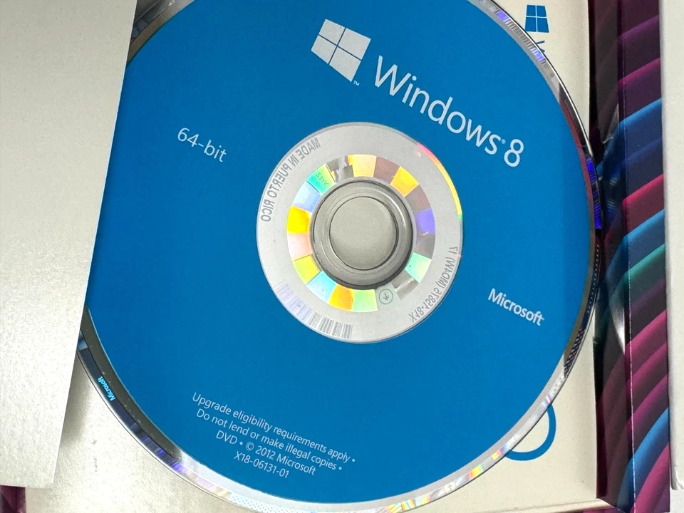 Microsoft Windows 8 Upgrade 32 & 64Bit VUP DVD - Image 4 of 4