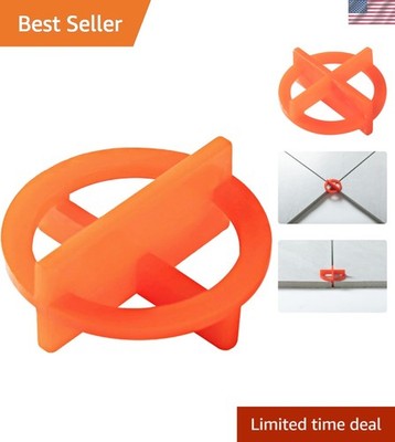 200-Pcs 1/16'' Removable Tile Spacers for Perfectly Aligned Tile Installations