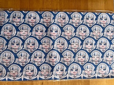 SAMEKO SABA Hololive Gawr Gura Play Mat #00a8c9