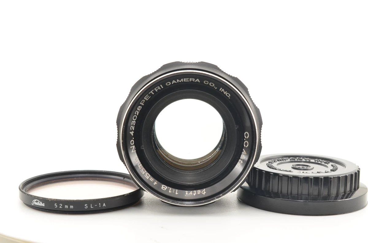 F/1.8 Camera Lenses Petri 55mm Focal for sale | eBay
