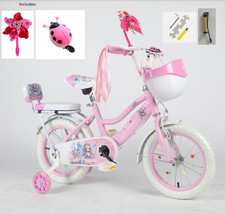 Night Princess Girls Sport Bike 14 in Pink w/ Training Wheels New