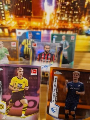 Topps Bundesliga Finest Chrome 2021/22 22/23 23/24 24/25 ''PICK YOUR PARALLEL''