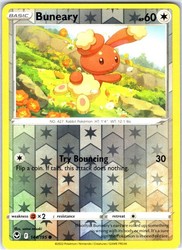 Buneary 144/195 Silver Tempest Reverse Holo Common