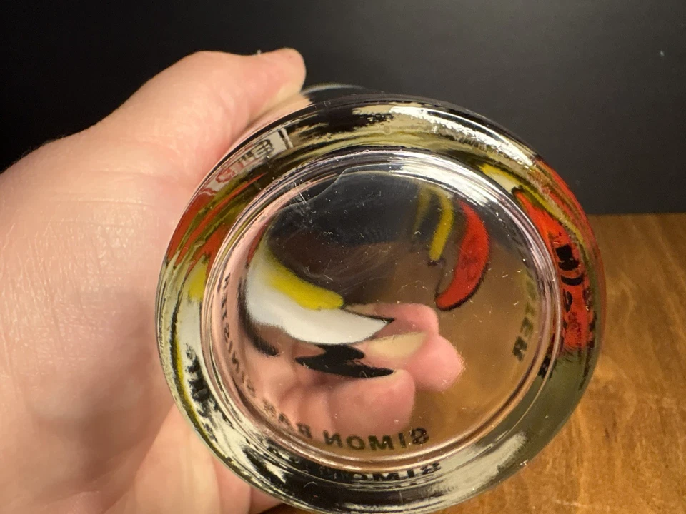 Vintage Simon Bar Sinister Character Glass, 1970s Pepsi Collector Series - Image 2 of 4