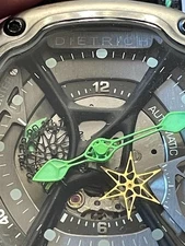 Dietrich Organic Time OT-1, automatic men's watch green hands