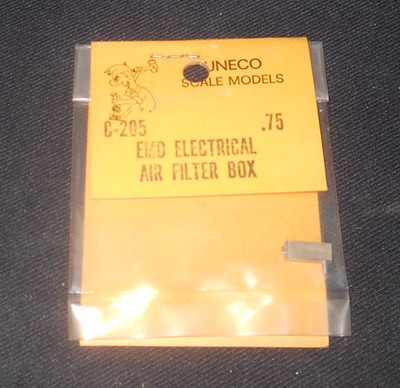 HO Juneco Scale Models #C-205 EMD Electrical Air Filter Box Pack of 1