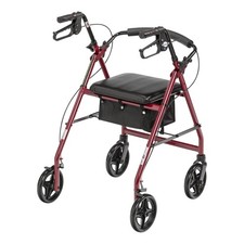 McKesson Rollator 33 to 38 inch Handle Height 146-R728RD
