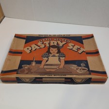 Vintage Little Helper Pastry Set No. 165 Child Baking Toy Kitchen Set