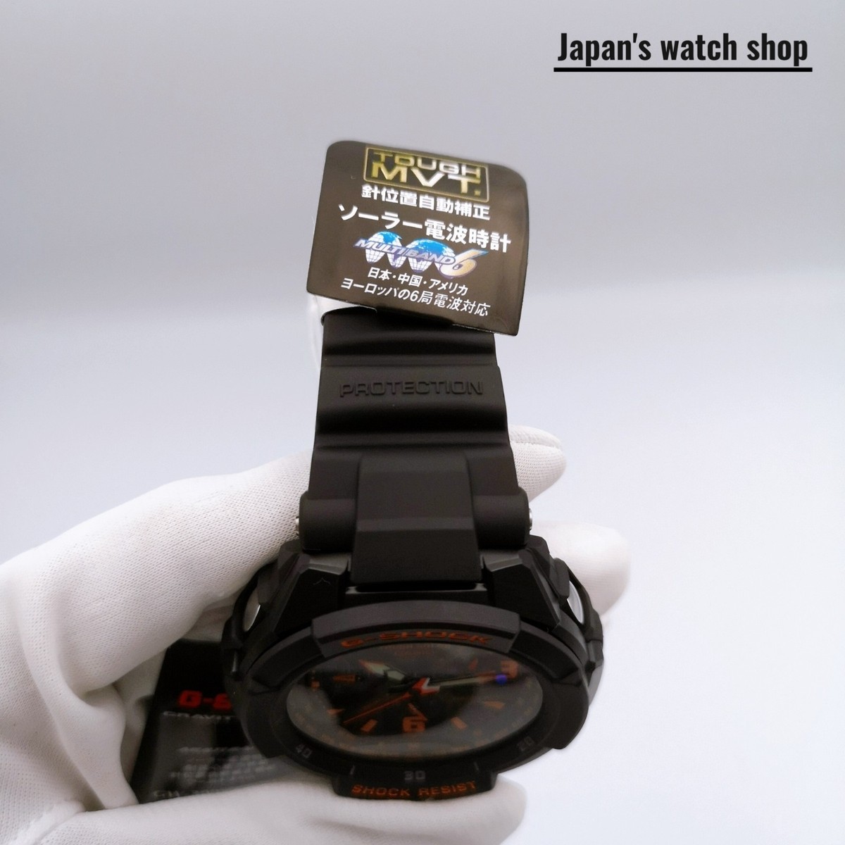 CASIO G-SHOCK GRAVITYMASTER GW-3000B-1AJF Black Orange Men's Watch