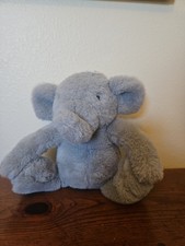 Peluche Lovey gris de 13 pulgadas Cloud Island Elephant