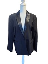 Women's The Limited Black Blazer Jacket Size L