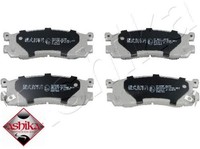 Ashika 51-03-305 Bremsbelagsatz FüR Scheibenbremse Bremsbelagsatz FüR Mazda