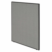 Global Industrial 48-1/4"W x 60"H Office Partition Panel Gray