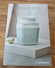 Image of Cuisinart ICE31U Iced Dessert Maker, Ice Cream, Frozen Yoghurt, Sorbet &More NEW
