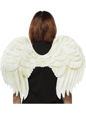 Supersoft Heavenly Angel Devine White Wings Costume Accessory