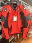 Ducati Corse Dainese TORCHED C6 Leather Motorcycle Jacket Red 981074450 ORIGINAL