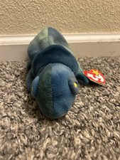 TY Beanie Baby Rainbow The Chameleon 1997 Retired With Tags