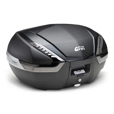 Valise GIVI V47NNT Tech Avec Insertion Carbone Look & Catadioptres Fumée 47 - Photo 1/2