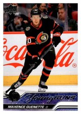 2023-24 Upper Deck #455 Maxence Guenette