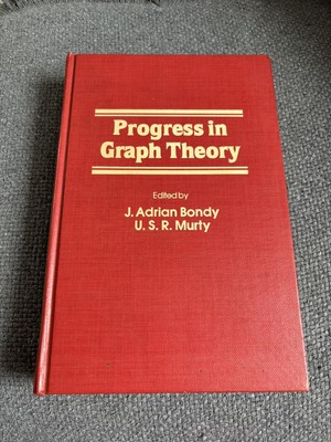 Fortschritt in der Graphentheorie von U.S.R. Murty, John Adrian Bondy (Hardcover, 1984)