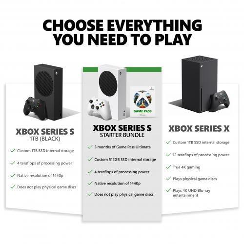 Xbox Series S + Xbox Wireless Controller Robot White + 3 Month Game Pass