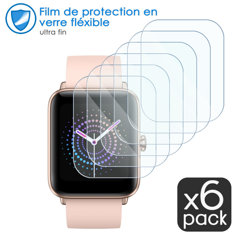 Pack X6] Film De Protection Pour Montre Connectée Uriceship 1,7 Pouces - Téléphonie