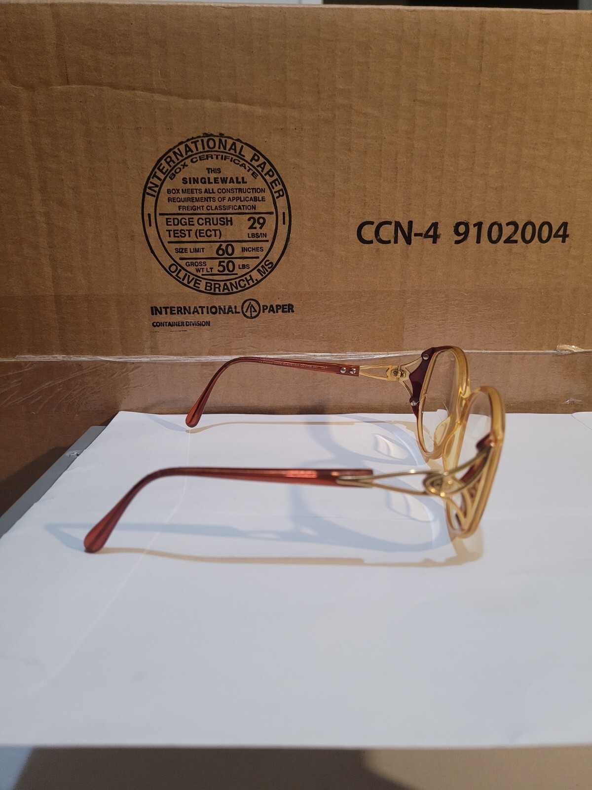 Vintage CHRISTIAN DIOR Ladies CD LOGO Eye Glasses Frame CD2709   MADE IN AUSTRIA image 2