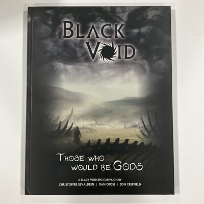 BLACK VOID THOSE WHO WOULD BE GOD ROLEPLAYING GAME SC RPG MOPHIUS 2019
