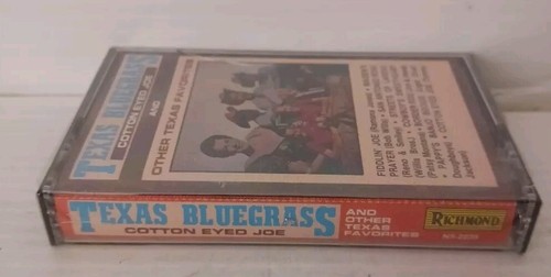 Texas Bluegrass Various Artists Cassette 1985 Cotton Eyed Joe Fiddlin Joe Sealed - Picture 3 of 3