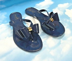 bow tie jelly sandals