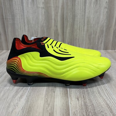 Adidas Copa Sense+SG Soft Ground Soccer Cleats Solar Yellow GZ1358 Men s Size 8
