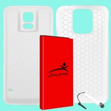Long Life 6820mAh Extended Battery Back Cover Case f Samsung Galaxy S5 SM-S902L