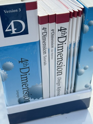 4th Dimension Vintage Apple Macintosh Darabase Software - Afbeelding 2 van 3
