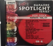 SC8909  POP HITS  SOUND CHOICE KARAOKE CDG   Pristine Condition 