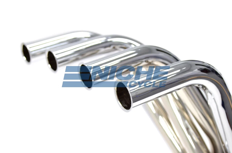 Honda CB400F 75-77 MAC 4-Into-1  Megaphone Exhaust System - Image 3 of 4